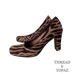 Donald J Pliner Couture Cruz Calf Hair Pumps 9.5
